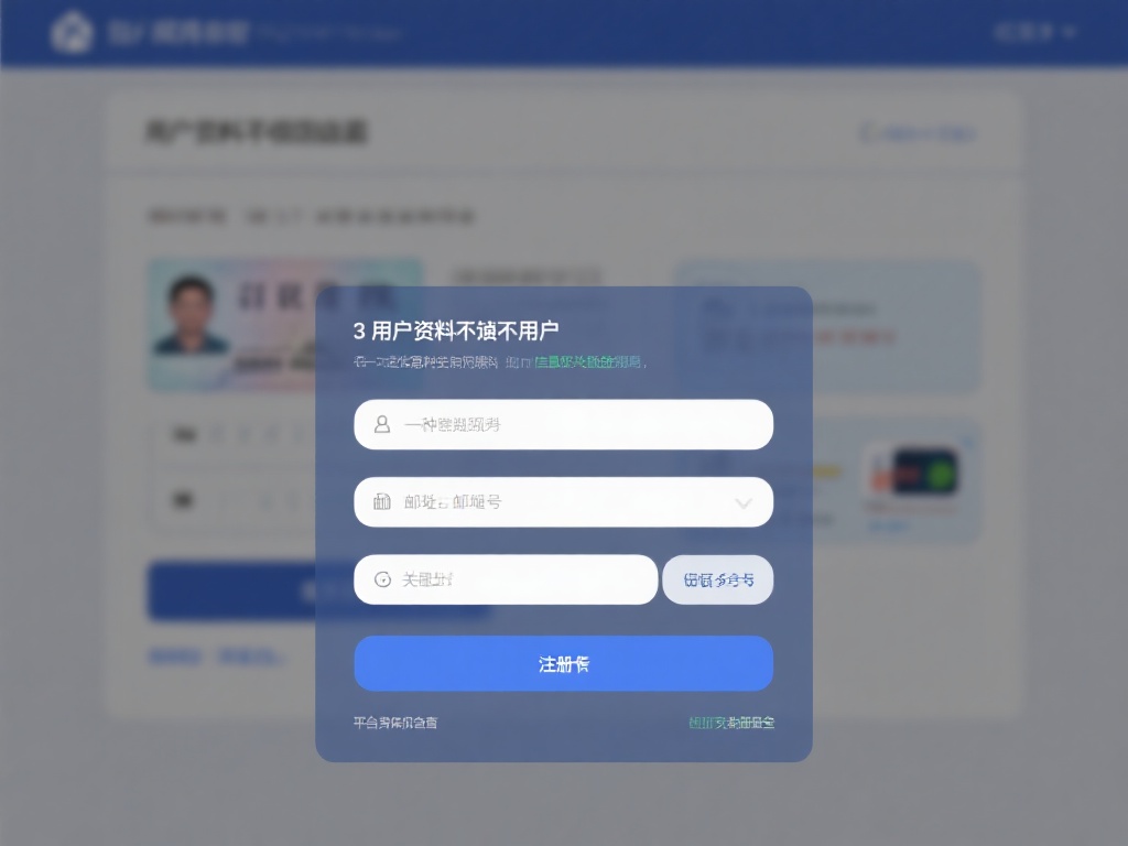 3.用户资料提交不完整：
另一种常见原因是用户填