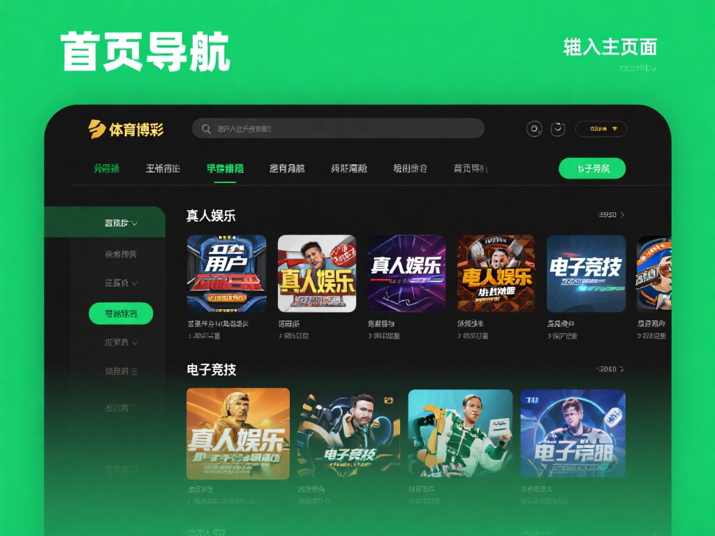 首页导航：&nbsp;进入主页面后，用户可以看到清晰的导航栏