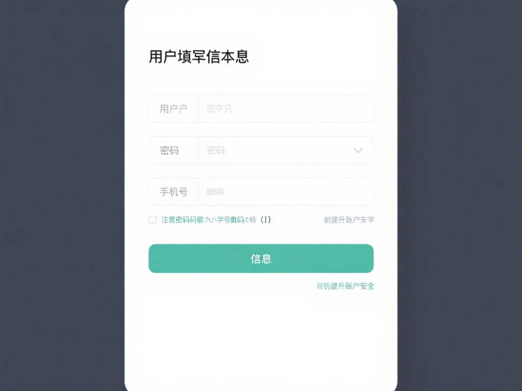 填写基本信息：&nbsp;用户需要填写用户名、密码、手机号及