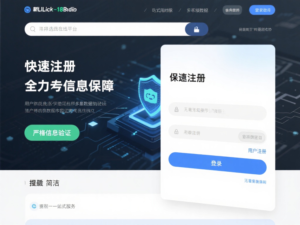 快速注册与安全保障
安全性一直是用户选择线上平台