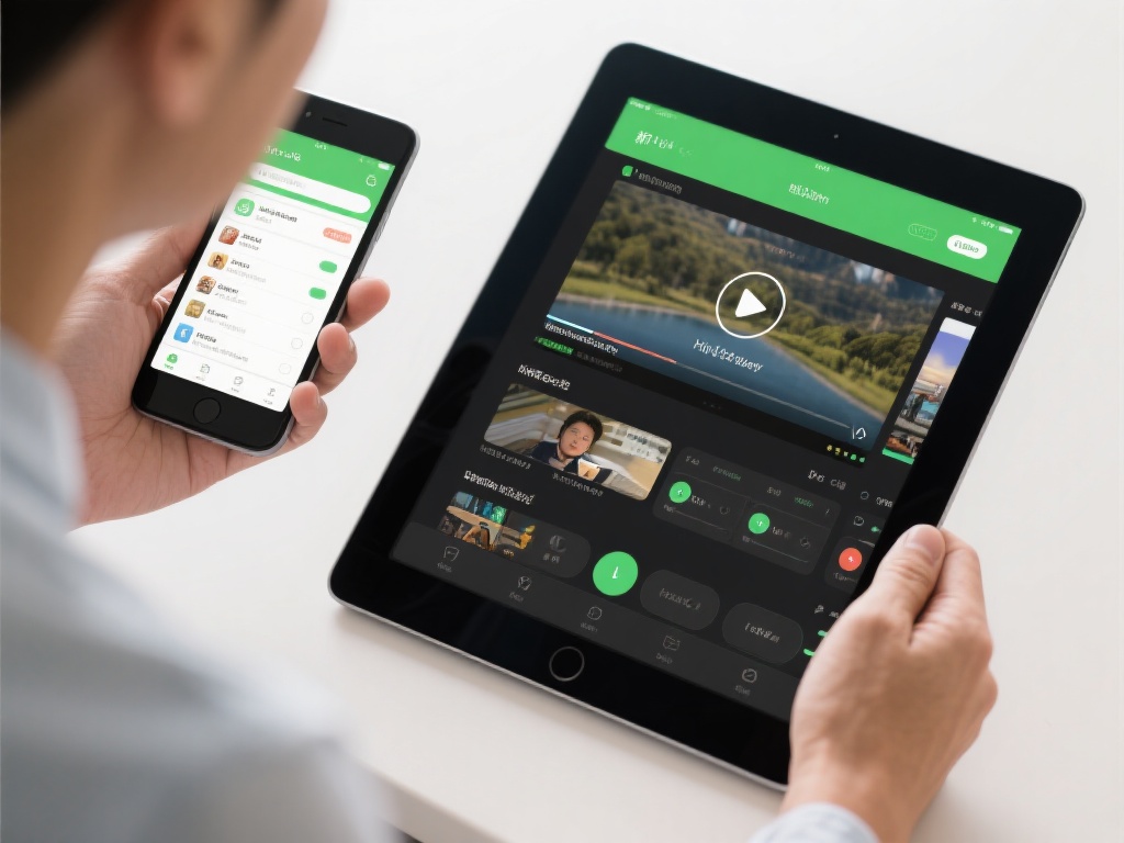 与智能手机相比，平板电脑提供了更大的屏幕和更长的电