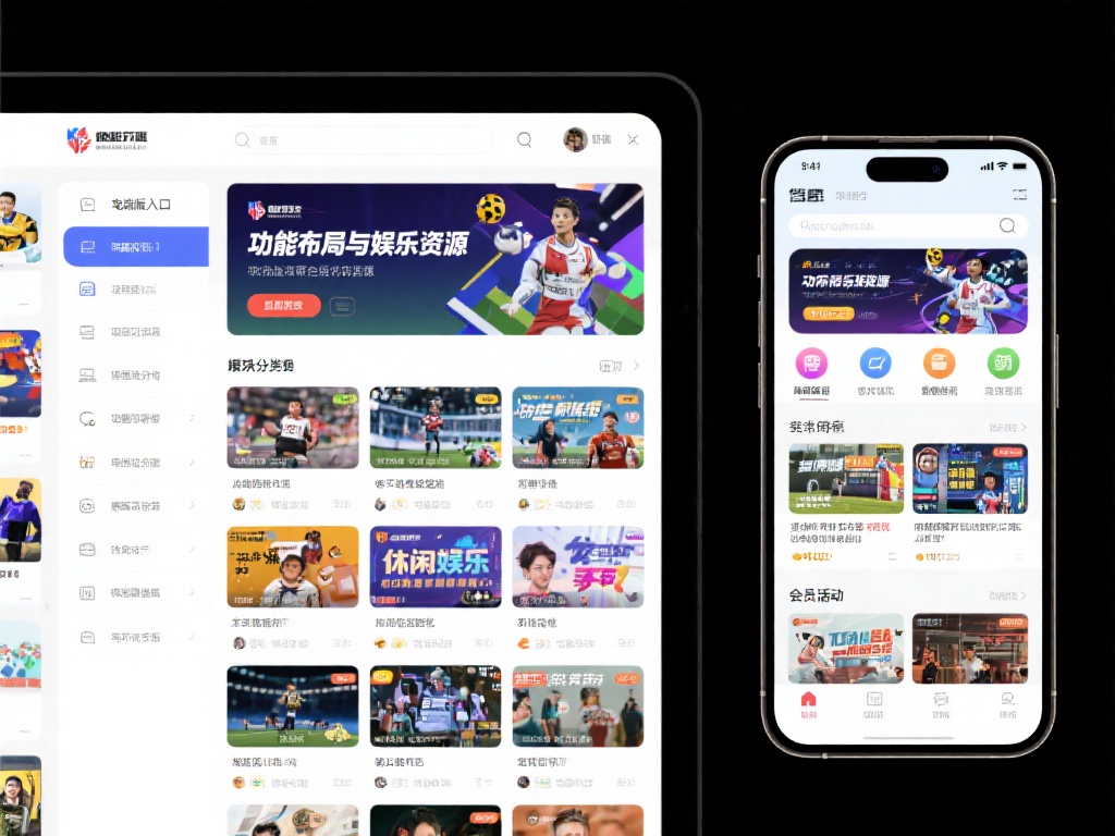 功能布局与娱乐资源的丰富性
在功能设计上，电脑版